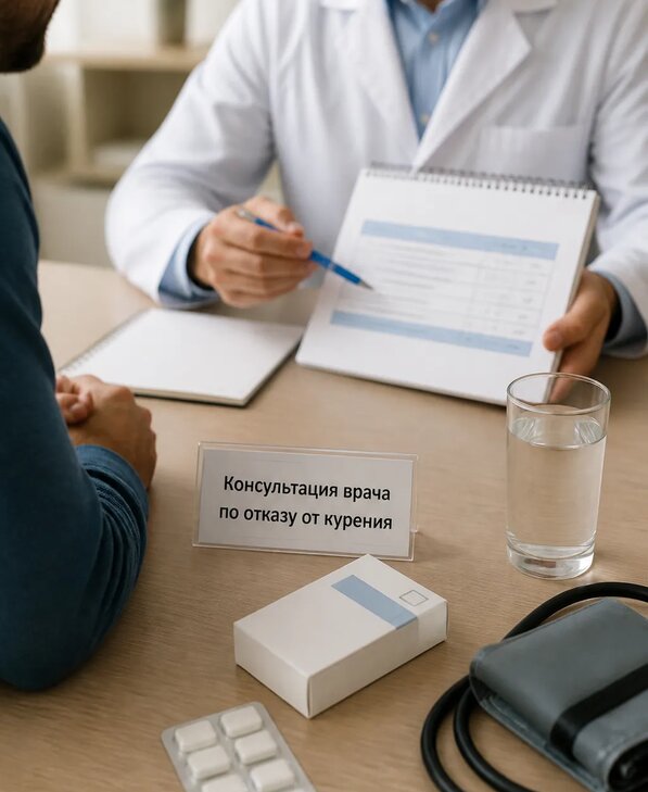 Консультация врача по отказу от курения для взрослых в Кемерово